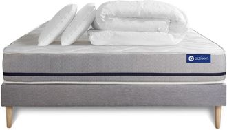Actisom Pack Colch&oacute;n Gris Muelles Ensacados 180 X 200