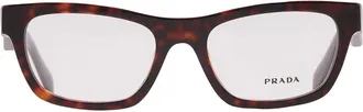 Prada Demo Rectangular Ladies Eyeglasses PR B01V 17N1O1 54