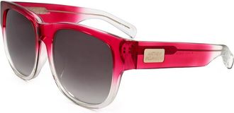 Linda Farrow MATTHEW WILLIAMSON MW17 C3 Womens Sunglasses Red Size 56