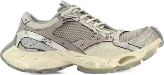Balenciaga Worn-Out Effect Stapler Sneakers, Brand Size 45 ( US Size 12 )