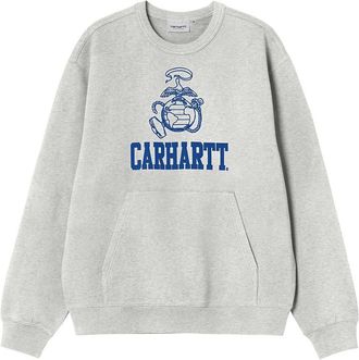 Carhartt Work in Progress Grey Logo Sweatshirt