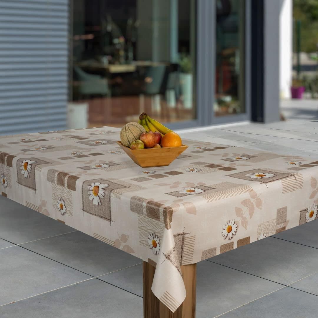 Jepeux 4er Pack Kunststoff-Tischdecken – Gepunktet – 137 X 274 Cm – Einweg – Wasserdicht – Für Partys & Feiern