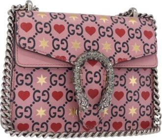 Gucci Pre-owned Mini Bags, female, Pink, Size: ONE SIZE Pre-owned Mini Bag