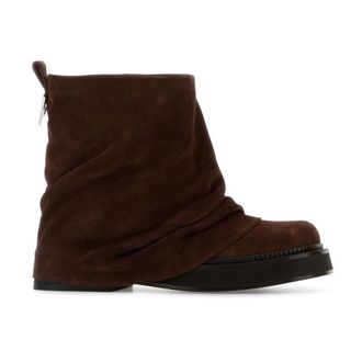 The Attico Ankle Boots, female, Brown, Size: 8 1/2 US Mini Robin Ankle Boots