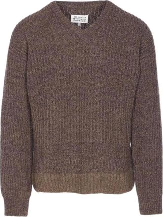 Maison Margiela Hombre, Jerseys, Marr&oacute;n, Talla: M