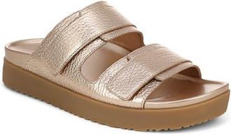 Vionic Riviera Slide Sandal in Bronze at Nordstrom, Size 9.5