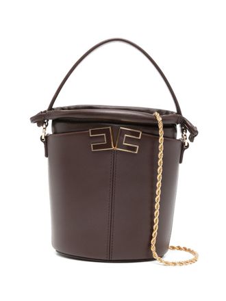 Elisabetta Franchi Bolso bombonera con cord&oacute;n Elisabetta Franchi