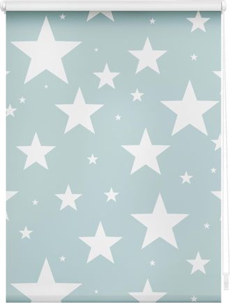 Lichtblick Original Seitenzugrollo »Rollo Klemmfix, ohne Bohren, blickdicht, Sterne« blickdicht Blendschutz Sichtschutz freihängend