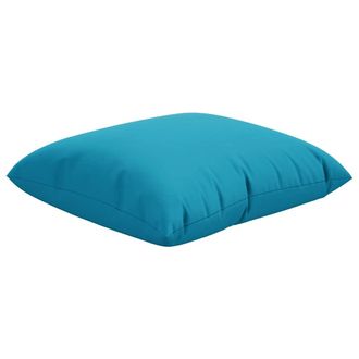 vidaXL Cojines Para Sof&aacute;, 4 Unidades, Color Azul, 60x60 Cm, Tela Vidaxl