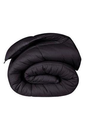 Superior Reversible Down Alternative Comforter in Black at Nordstrom Rack, Size Twin/twin Xl