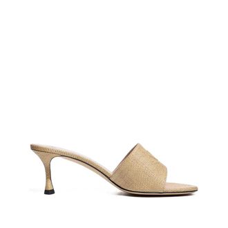 N&deg;21 Elegante Zomersandalen - Dames - Muiltjes - Beige - 37 1/2 EU - Schoenen