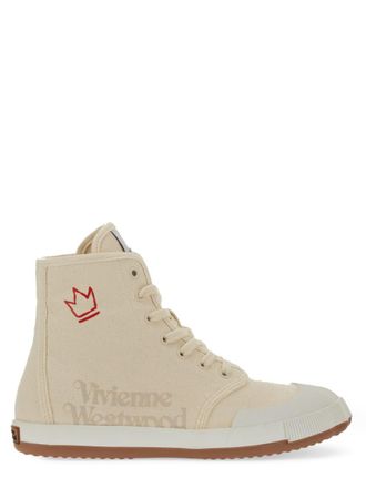 Vivienne Westwood White Logo Sneakers