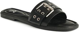 New York & Company Rey Slide Sandal in Black at Nordstrom Rack, Size 6.5