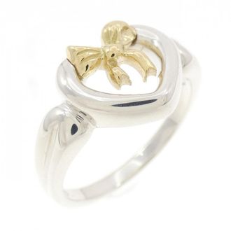 Tiffany & Co. Yellow Gold (18K) Silver 925 Band Ring (Pre-Owned)