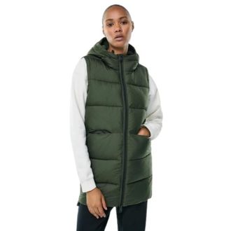 Ecoalf Waistcoats, female, Green, XS, Marangu Vest