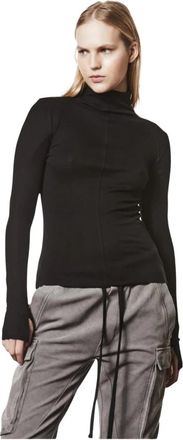 Thom Krom W TS 589 Longsleeve - Dames - Coltruien - Zwart - M - Truien & Vesten