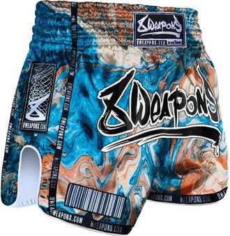 OEM Pantalones Cortos De Muay Thai Vivo Vertigo M De 8 Weapons