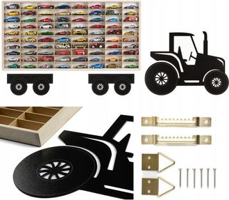 OEM Estantes Para Coches Hot Wheels Estante Organizador De Coches Tractores De Madera