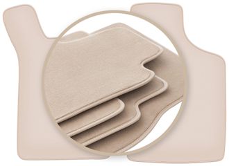 OEM Alfombrillas Premium Beige Para: Renault 21 Sed&aacute;n 1986-1996