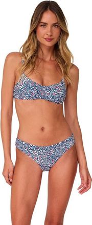 Swim Systems Sylvia Bralette Bikini Swimsuit Top in Americana Rib at Nordstrom, Size Xx-Large