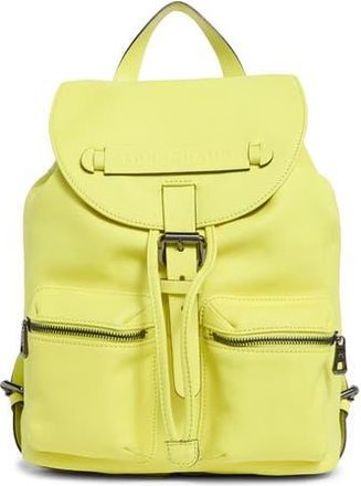 Longchamp LC3D Small Leather Backpack in Neon at Nordstrom Rack