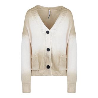 Liviana Conti Cardigans, female, Beige, Size: M Cardigan Zenon