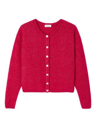 American Vintage Vitow buttoned cardigan - Pink