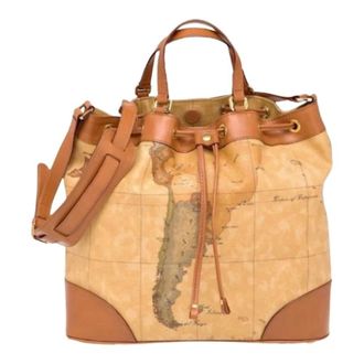Alviero Martini 1A Classe Bucket Bags, female, Beige, Size: ONE SIZE Geo Classic Bucket Bag