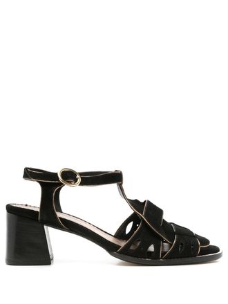 Sarah Chofakian Bastien ankle-strap sandals - Black