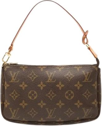 Louis Vuitton Pre-owned Mini Bags, female, Brown, Size: ONE SIZE Pre-owned Pochette Accessoires