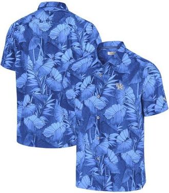 Tommy Bahama Mens Tommy Bahama Blue Kentucky Wildcats Coast Nuevo Fronds Button-Up Shirt at Nordstrom, Size X-Large