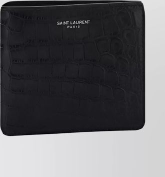 Saint Laurent calf leather bifold wallet