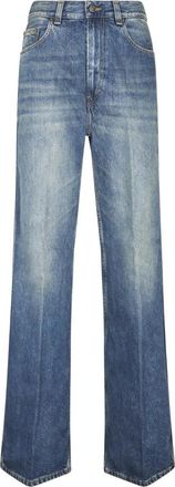 Haikure Winona Jeans - Dames - Loose Fit Jeans - Blauw - W27 - Katoen - Jeans