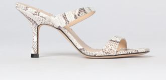 Stuart Weitzman Mules in pelle stampa pitone