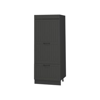 Vicco Armario Despensa De Cocina Fame-line, Gris Oscuro/antracita, 60 Cm, Vicco