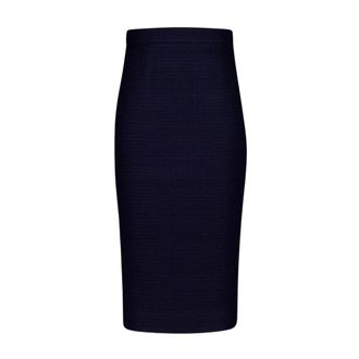 Roland Mouret Dames, Rokken, Blauw, Maat: XS Acryl