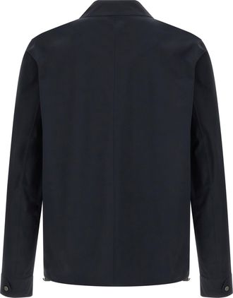 Herno Mens Blue Polyamide Shell Jacket Clothing