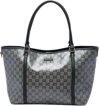 Gucci Pre-owned Vintage Tote Bag - Dames - Vintage Shopper - Grijs - ONE Size - Vintage