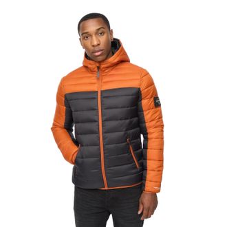 Crosshatch Heren Velopment Jas (Verbrand Oranje)