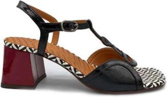 Chie Mihara Sandalo - Dames - Sandalen met hakken - Zwart - 40 EU - Leer - Schoenen