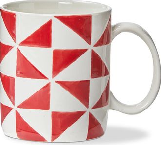 Tag Pinwheel Mug Red Stoneware Summer at Nordstrom
