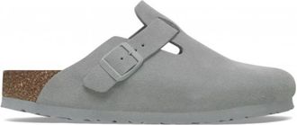 Birkenstock Schoenen, Dames, Groen, 41 EU, Su&egrave;de, Su&egrave;de Leren Klomp