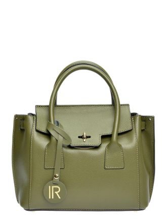Isabella Rhea Groen Rundleer Tas