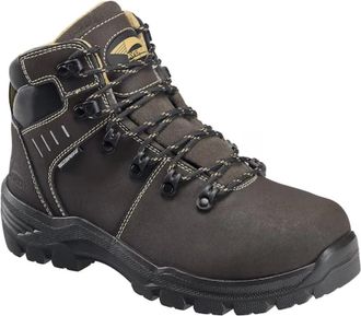 Avenger Mens Avenger Breaker Series 7452-M Black EH Leather Work Boots HAWK264