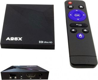 Trade Shop Trade Shop - Android 7.1 A96x Tv 4k Ram Quad-core Cortex-a53 Smart 3 Usb Hdmi Rj45 Sd