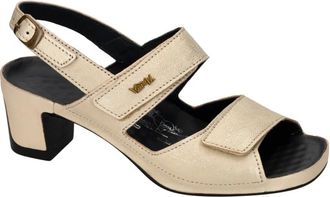 Vital Schoenen, Dames, Geel, 38 EU, Leer, Joy High Heel Sandal