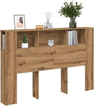 vidaXL Cabecero Armario Madera Roble Artisan 160x18,5x103,5 Cm Vidaxl