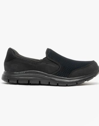 Skechers Womens Skechers Work 76580EC COZARD SR Womens Occupational Trainers Black - Size: 5.5