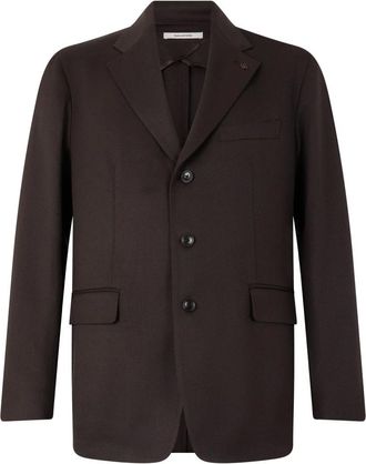 Tagliatore Jassen, Heren, Bruin, XL, Wol, Complete blazer