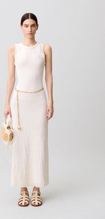 Claudie Pierlot Robe longue maille